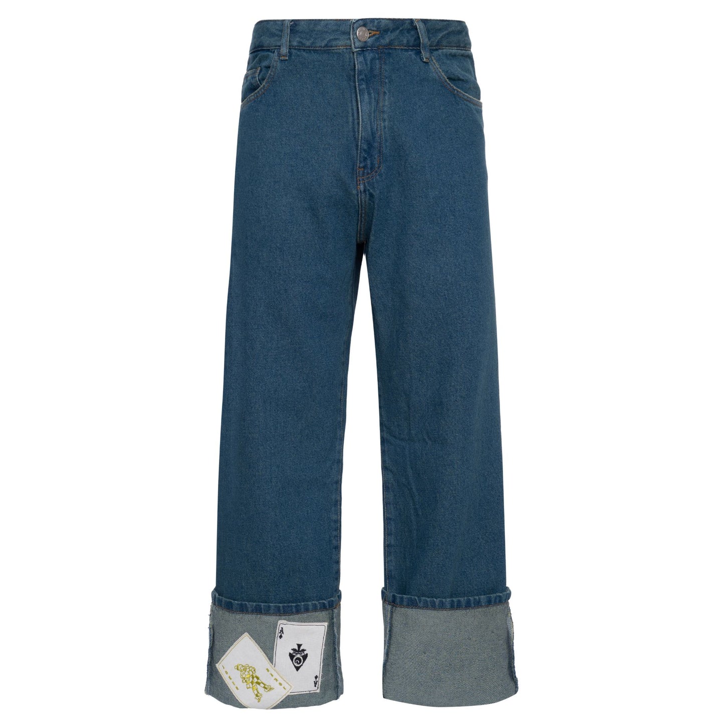 Calça Jeans Cartas