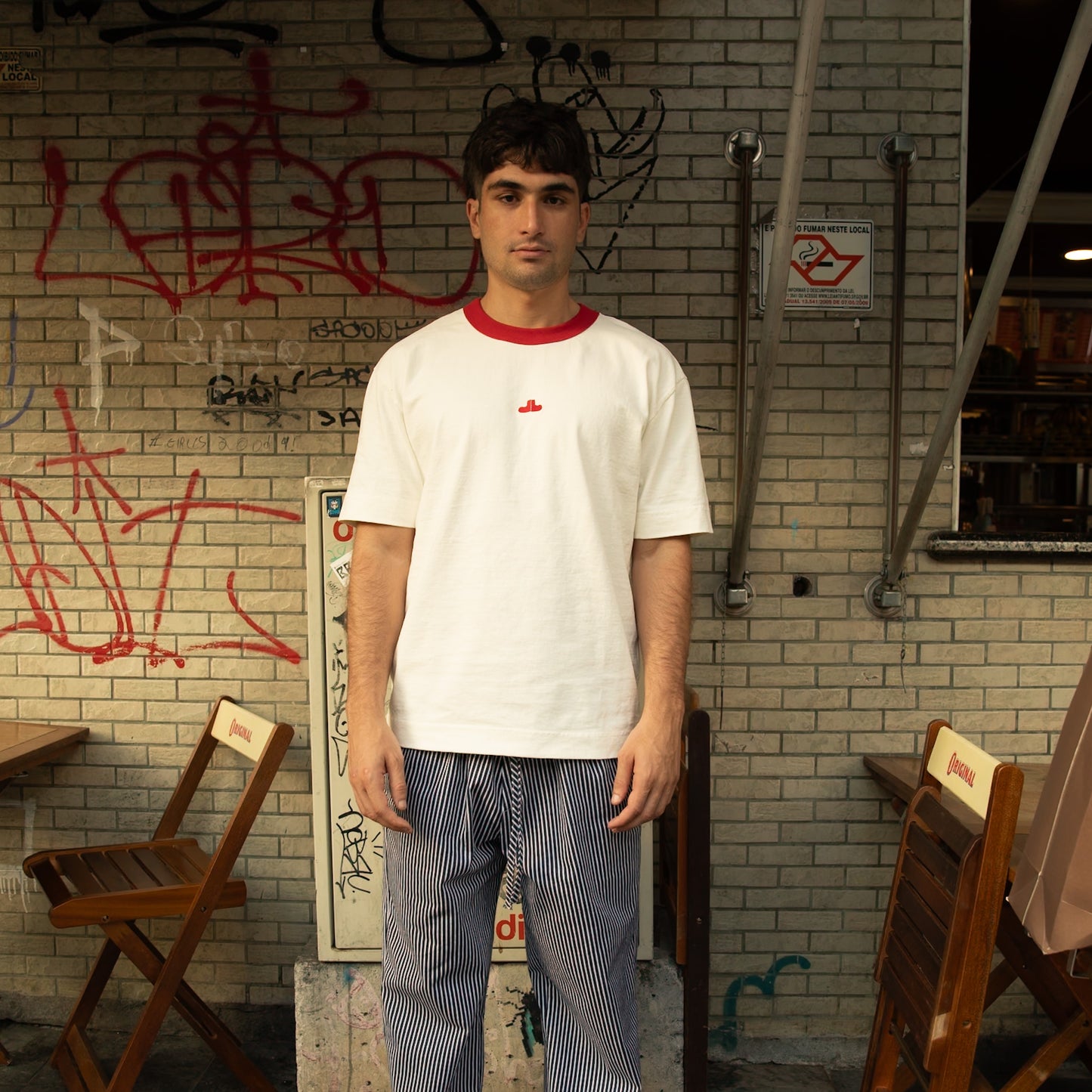Camiseta Logo Off- White Unissex
