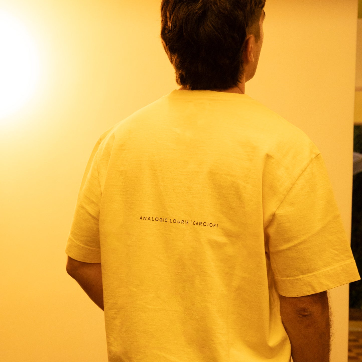 Camiseta Carciofi Analogic Manteiga Unissex