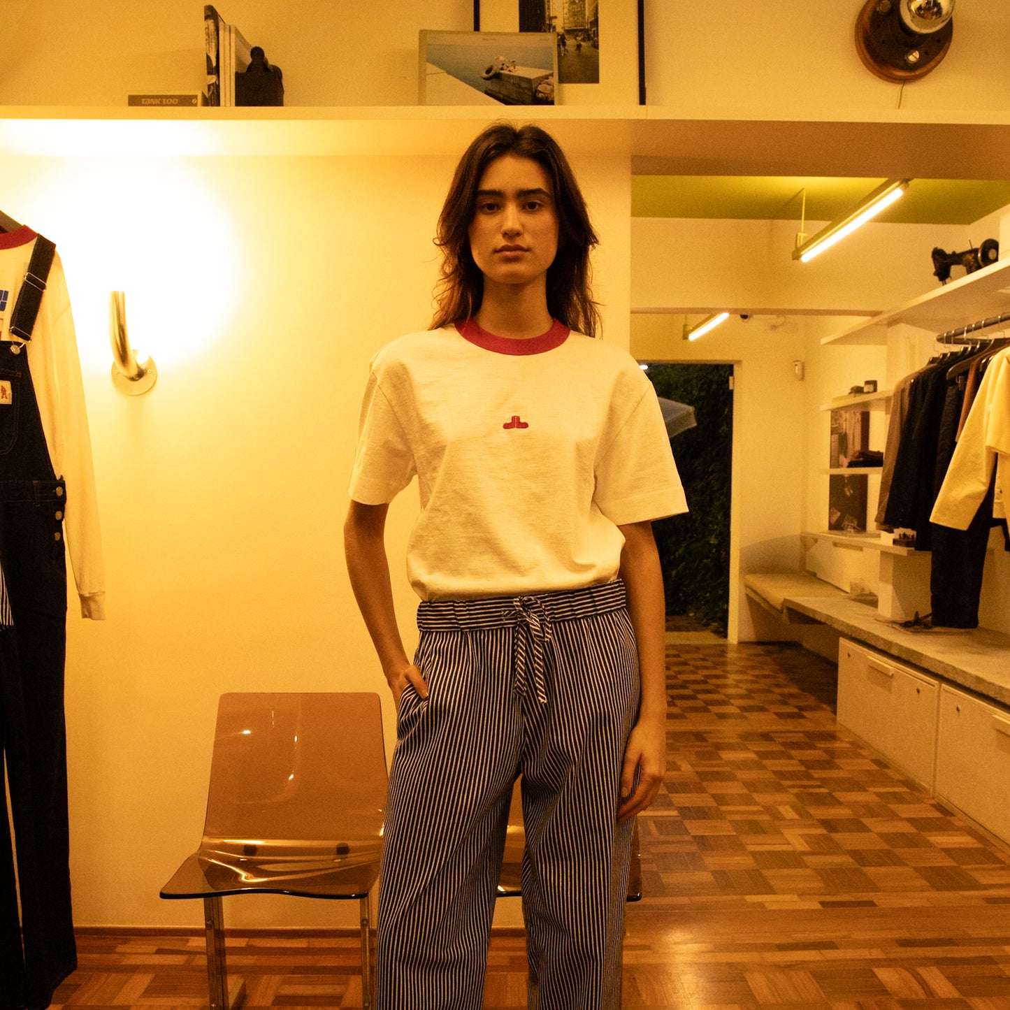 Camiseta Logo Off- White Unissex