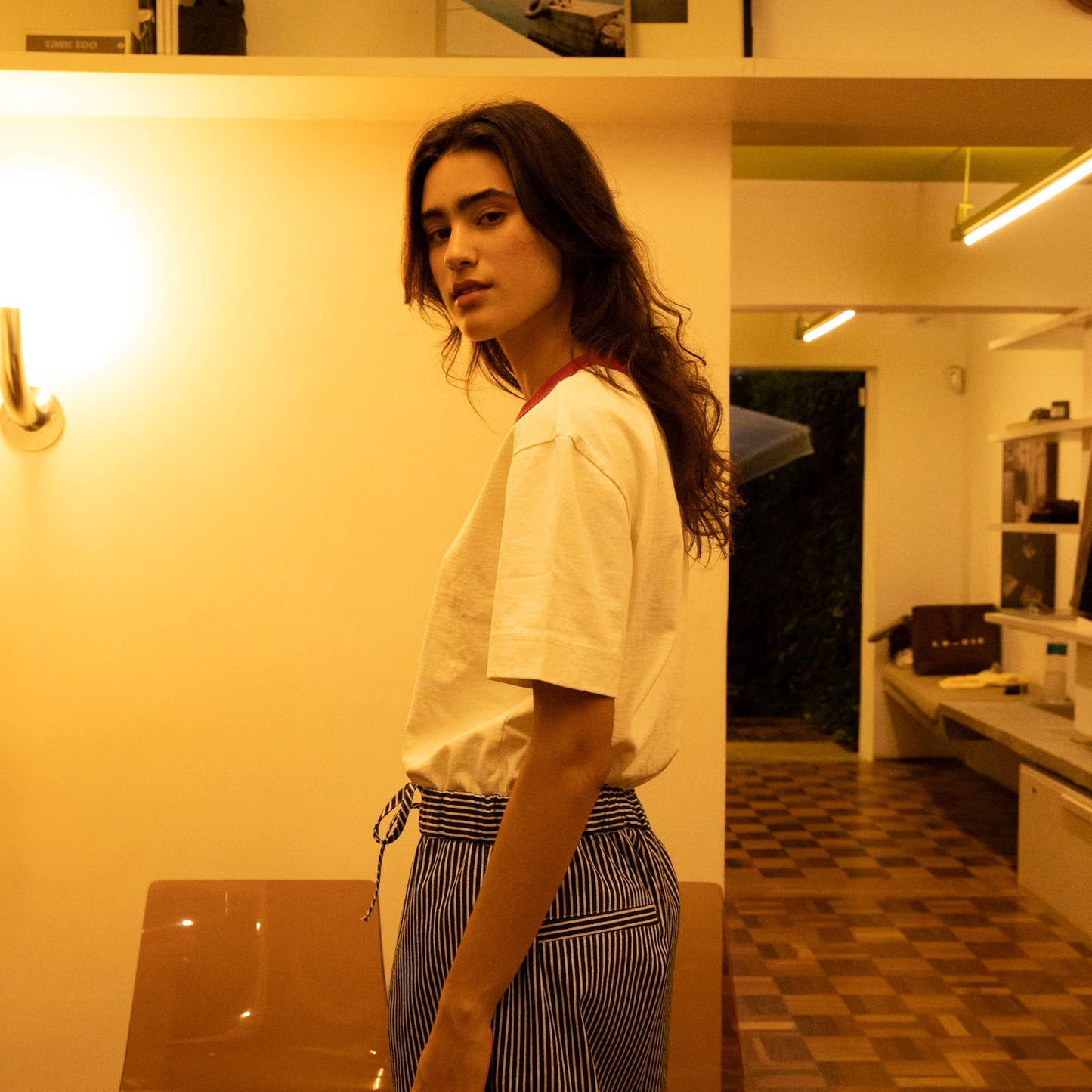 Camiseta Logo Off- White Unissex