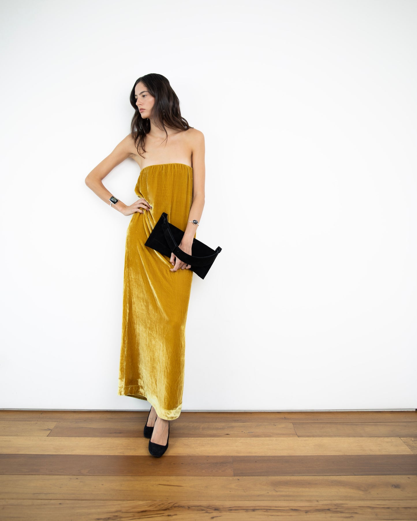 Vestido Veludo de Seda