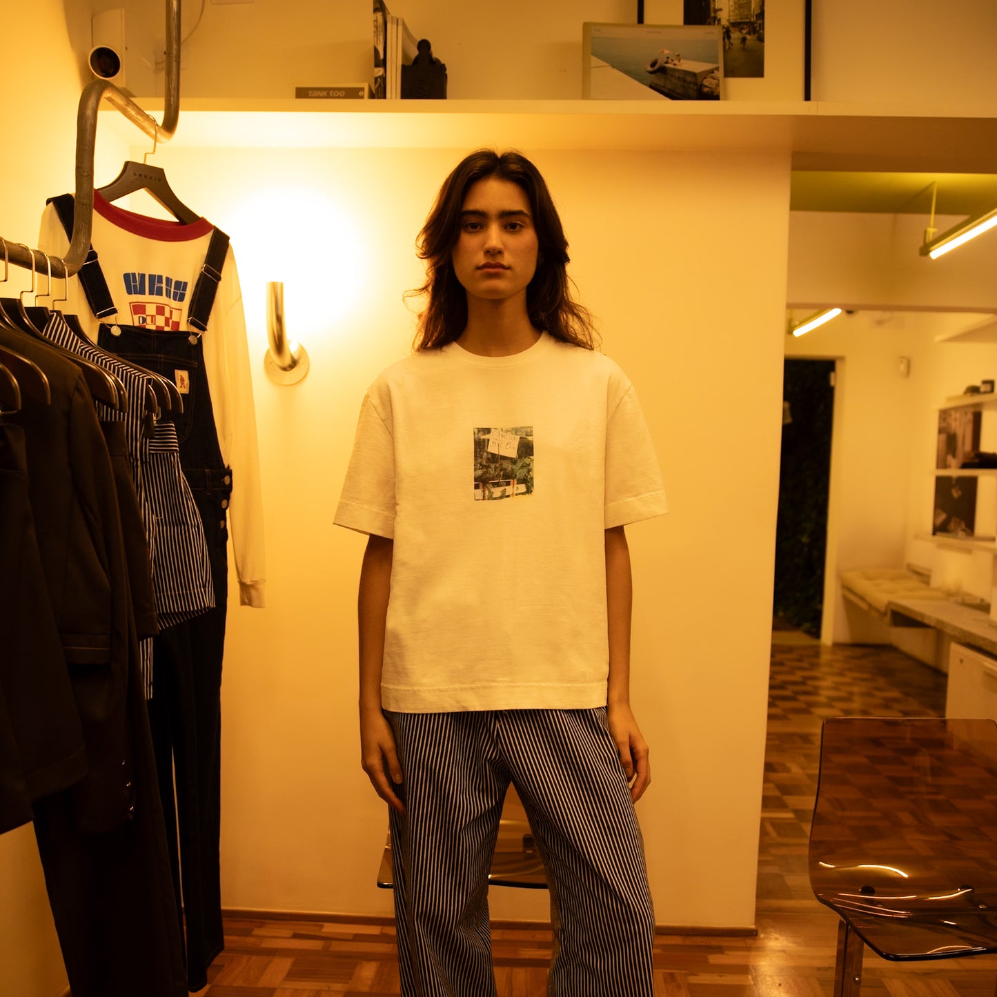 Camiseta Carciofi Analogic Off- White Unissex