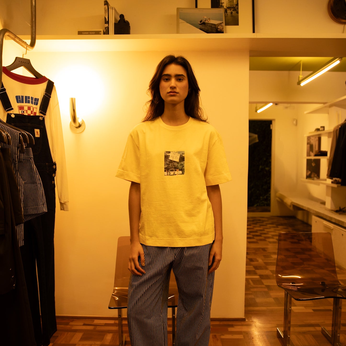 Camiseta Carciofi Analogic Manteiga Unissex
