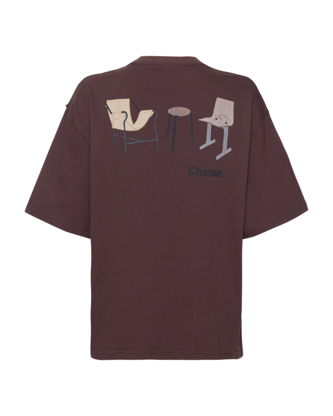 Camiseta Chaise Marrom