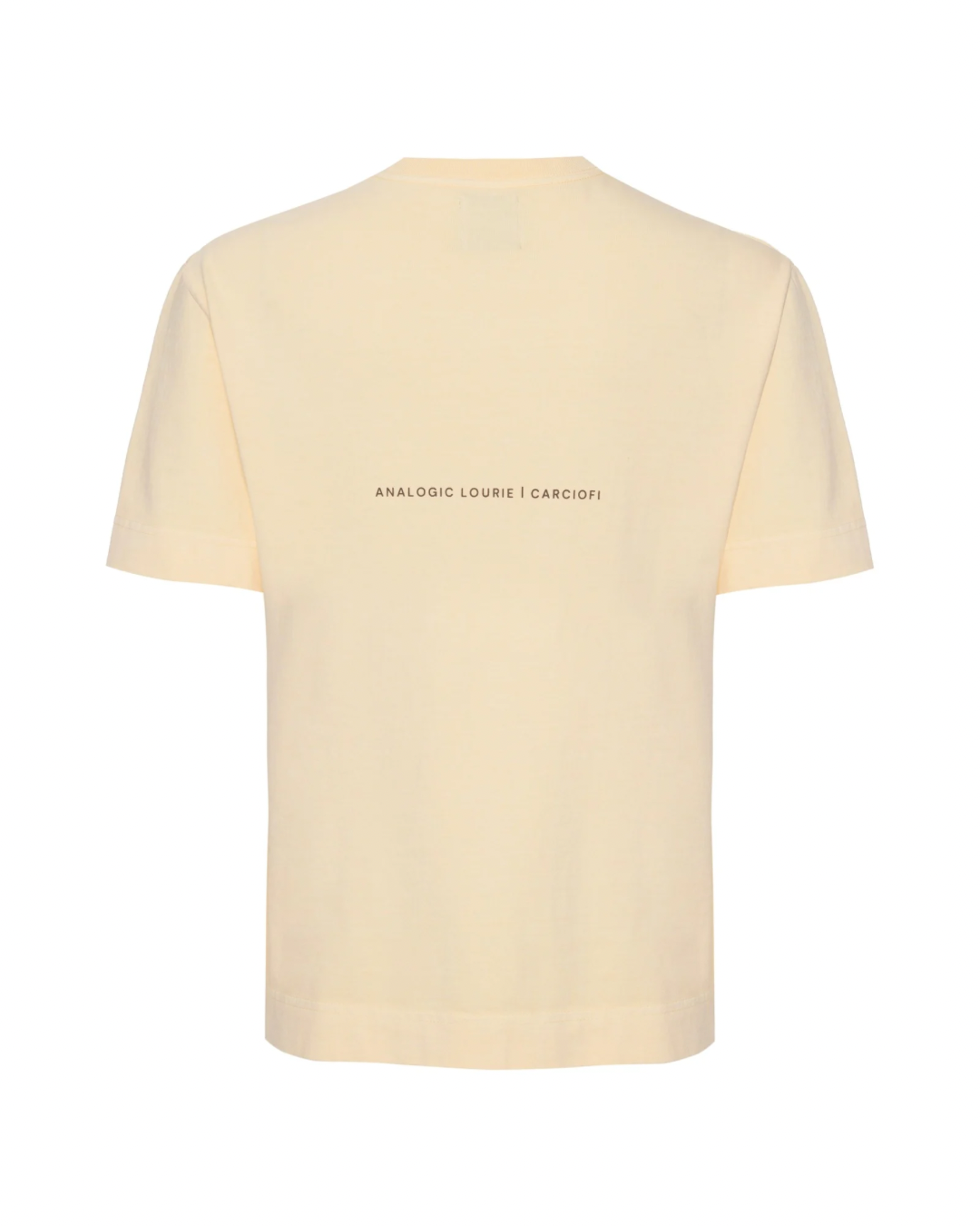 Camiseta Carciofi Analogic Manteiga Unissex