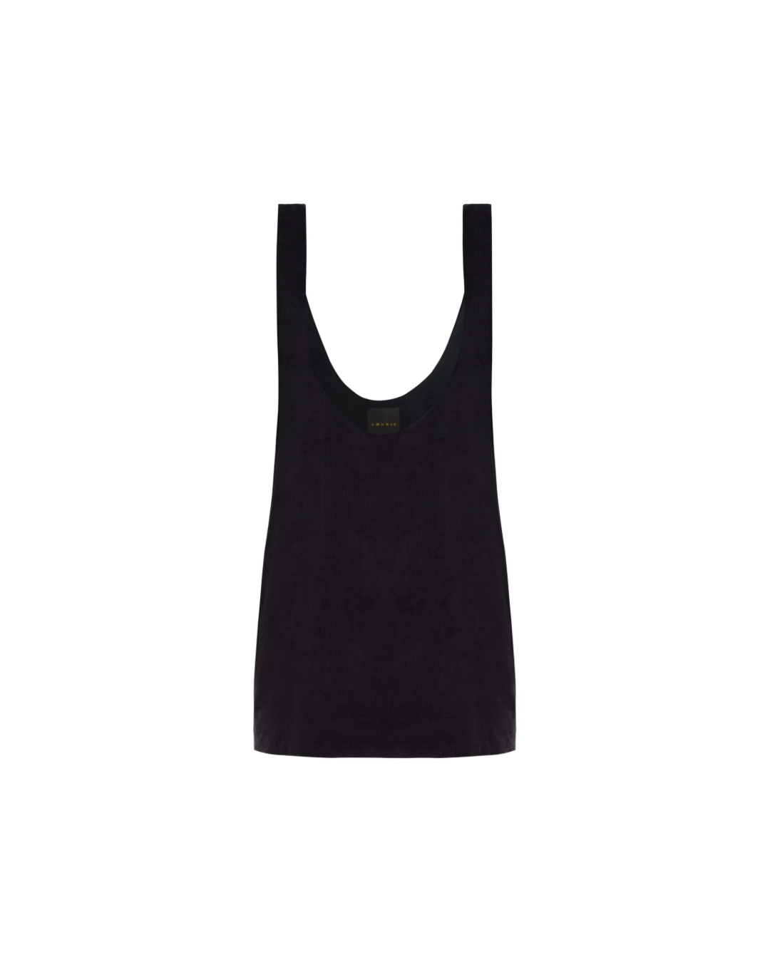 Vestido Suspensório Veludo Preto