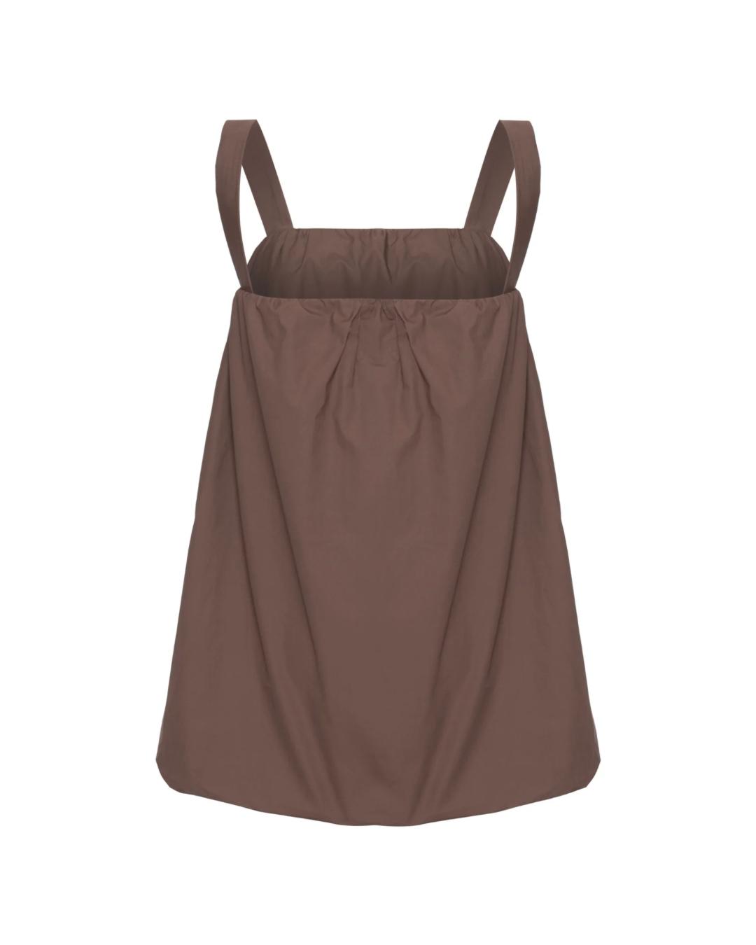 Vestido Balloon Marrom