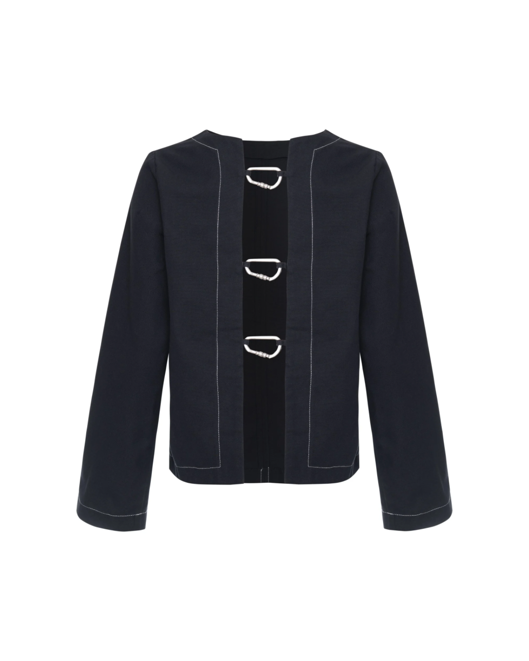 Blusa Mosquetões Preta