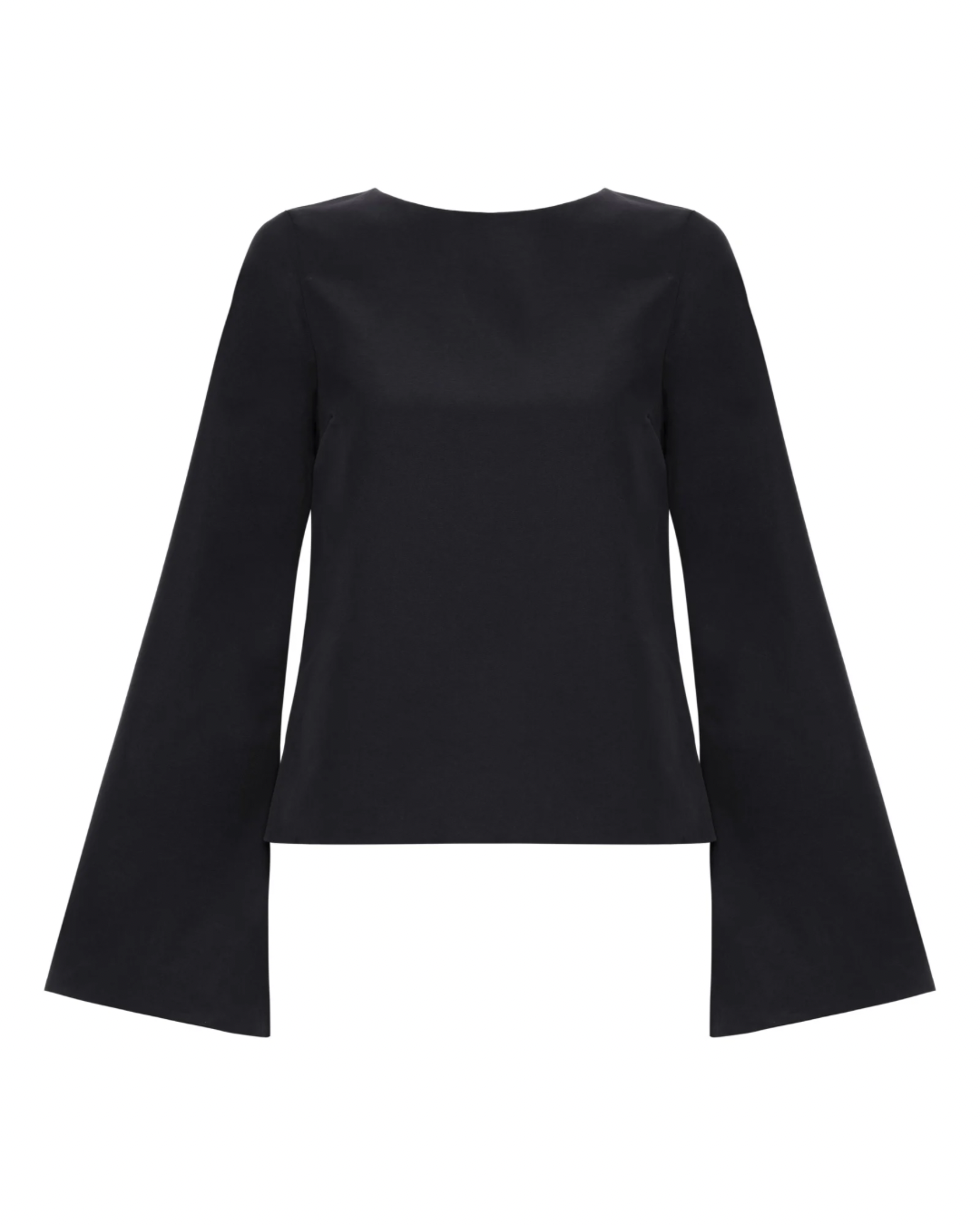 Blusa Cartas Costas Abertas Preta