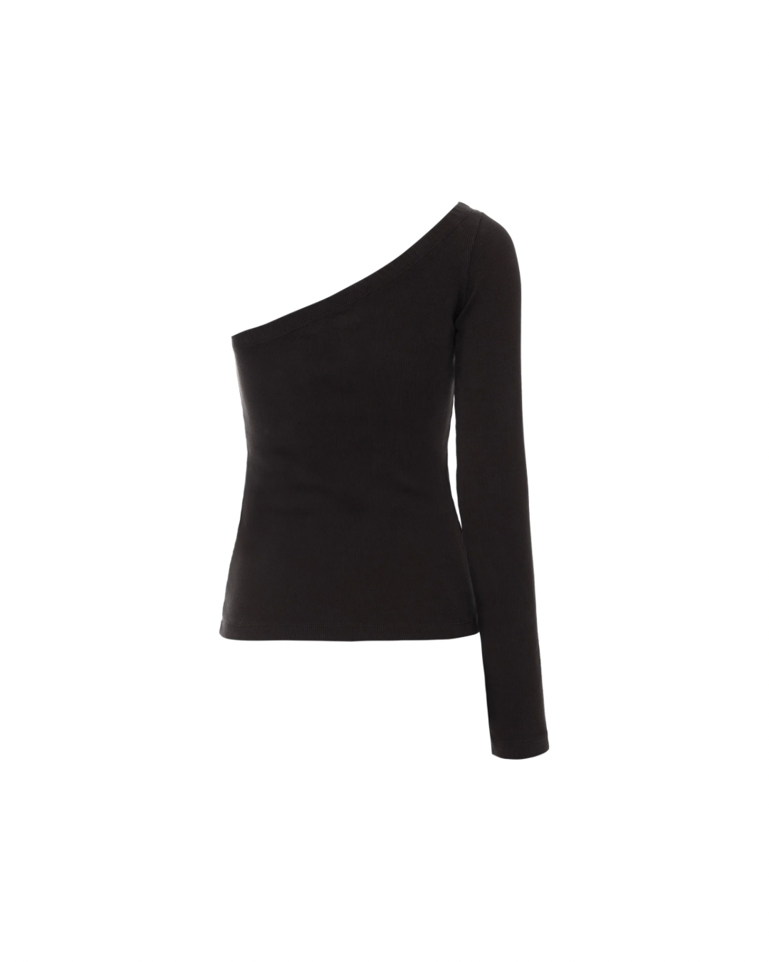Blusa Um Ombro Só Preta