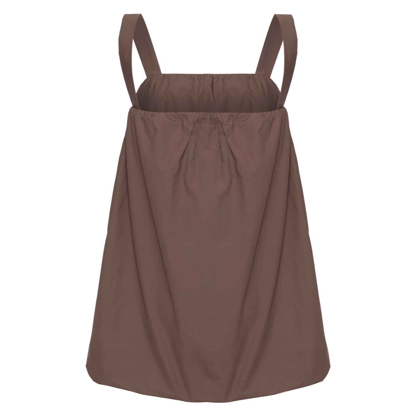 Vestido Balloon Marrom