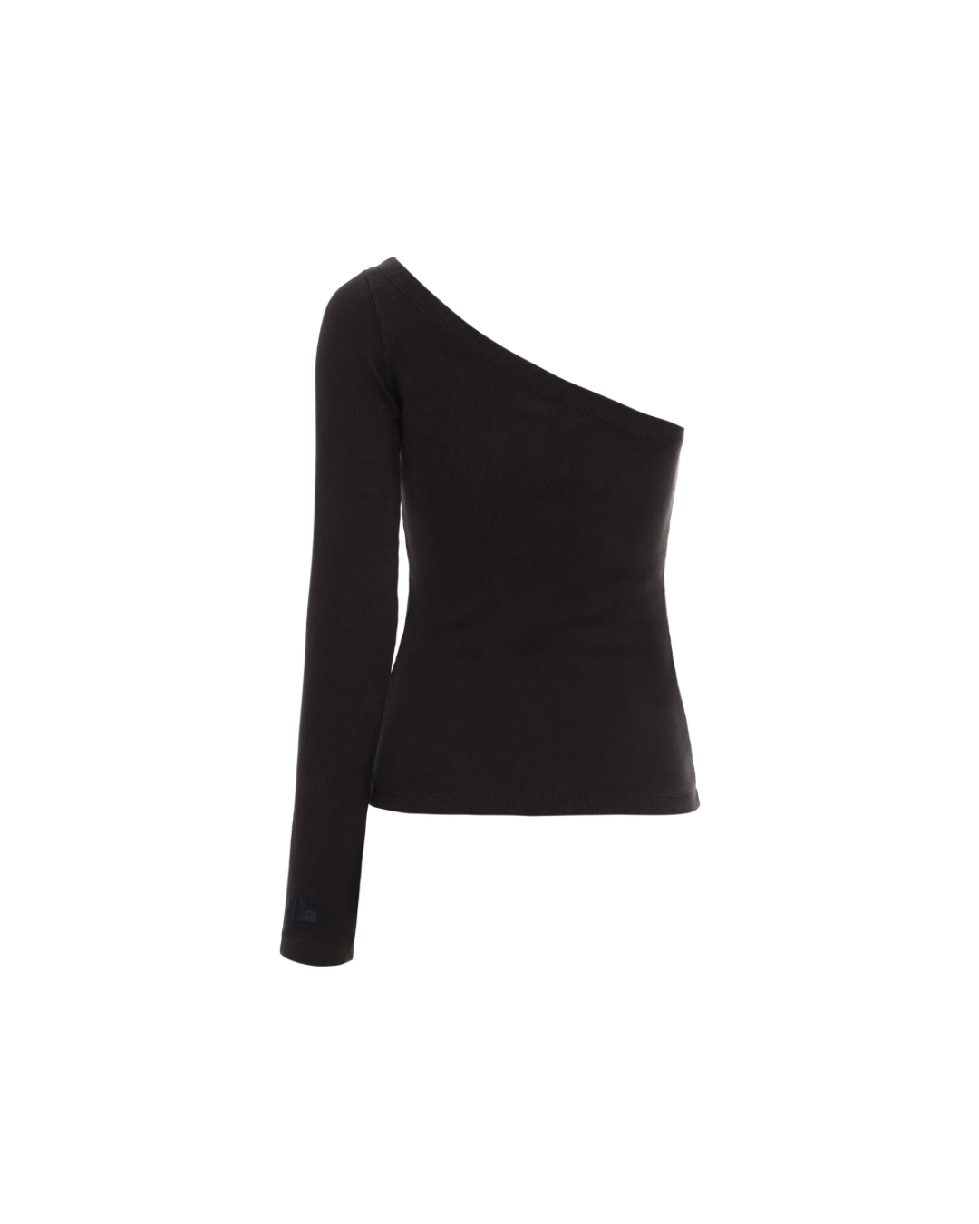 Blusa Um Ombro Só Preta