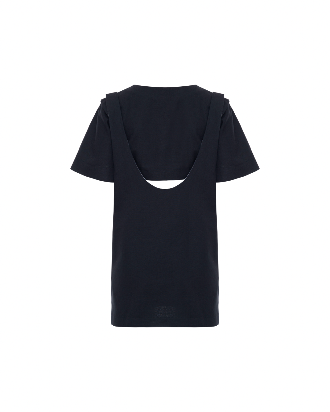 Vestido Suspensório Copenhagen Preto