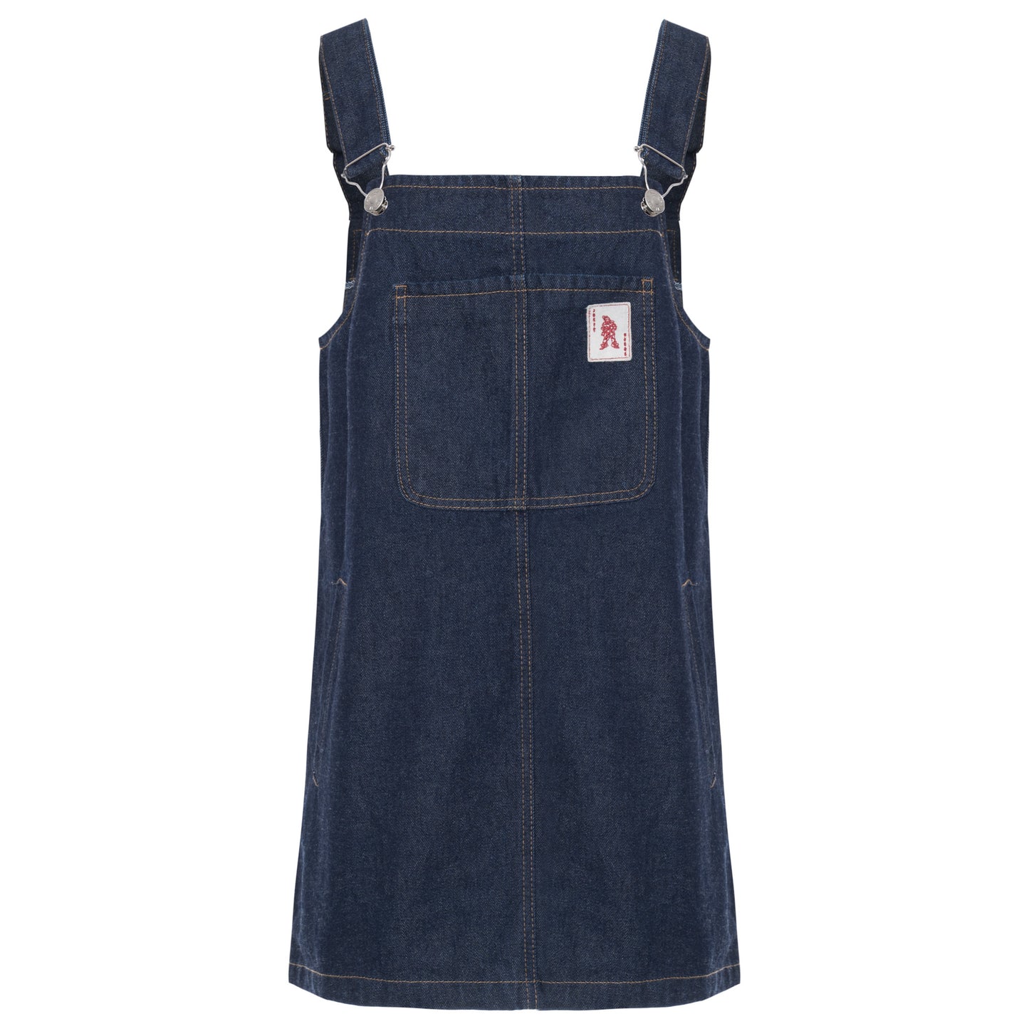 Vestido Jardineira Jeans