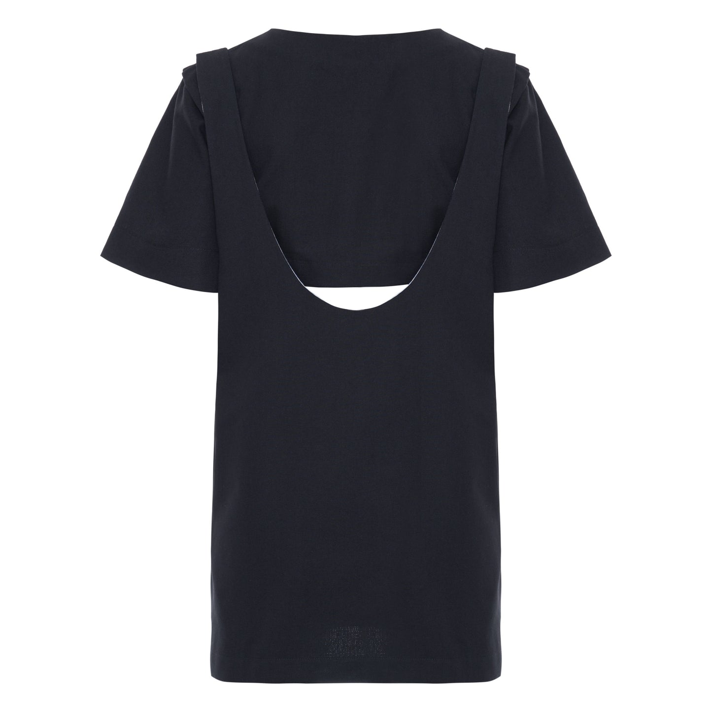 Vestido Suspensório Copenhagen Preto