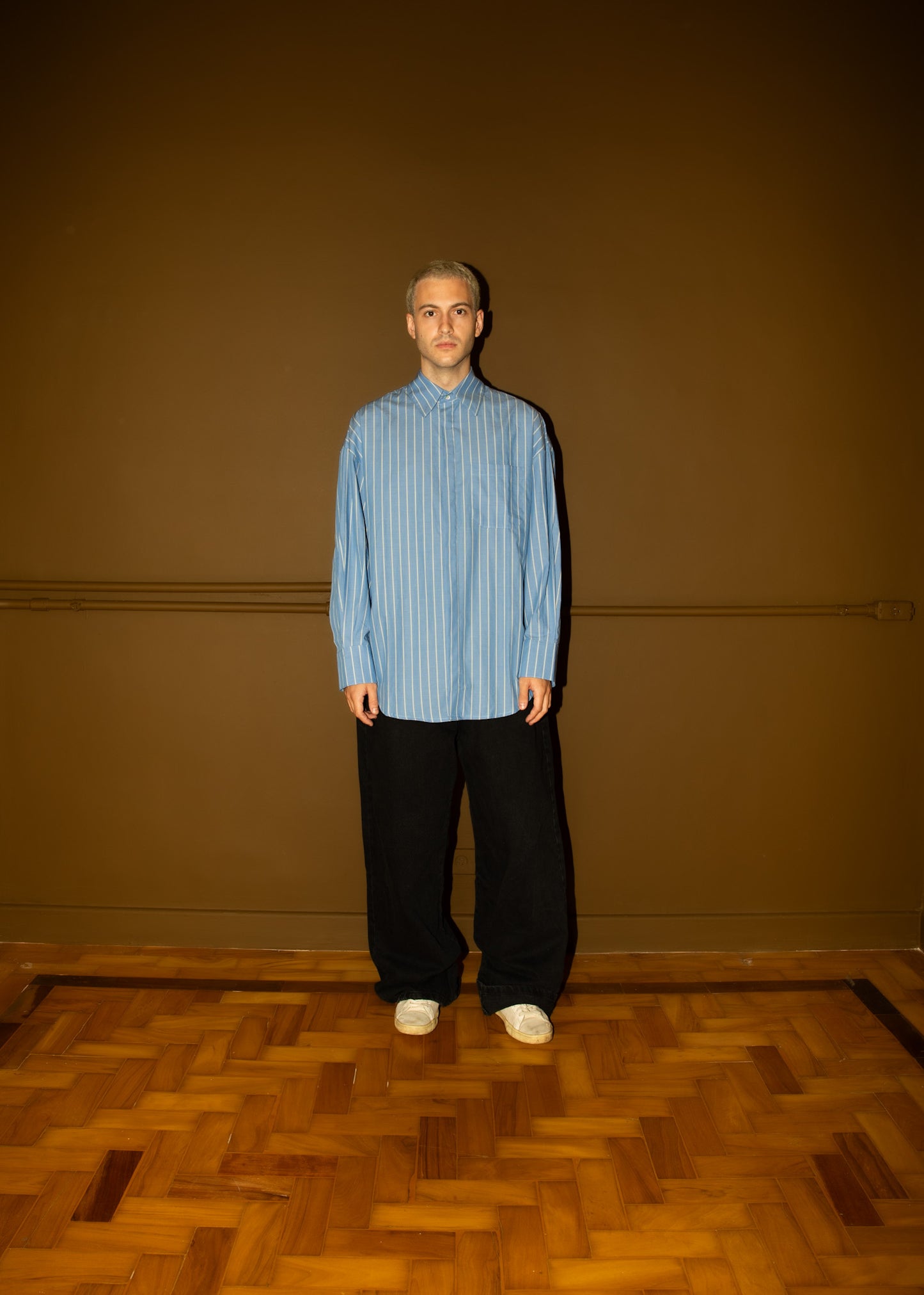 Camisa COLLAB Malczewski Azul