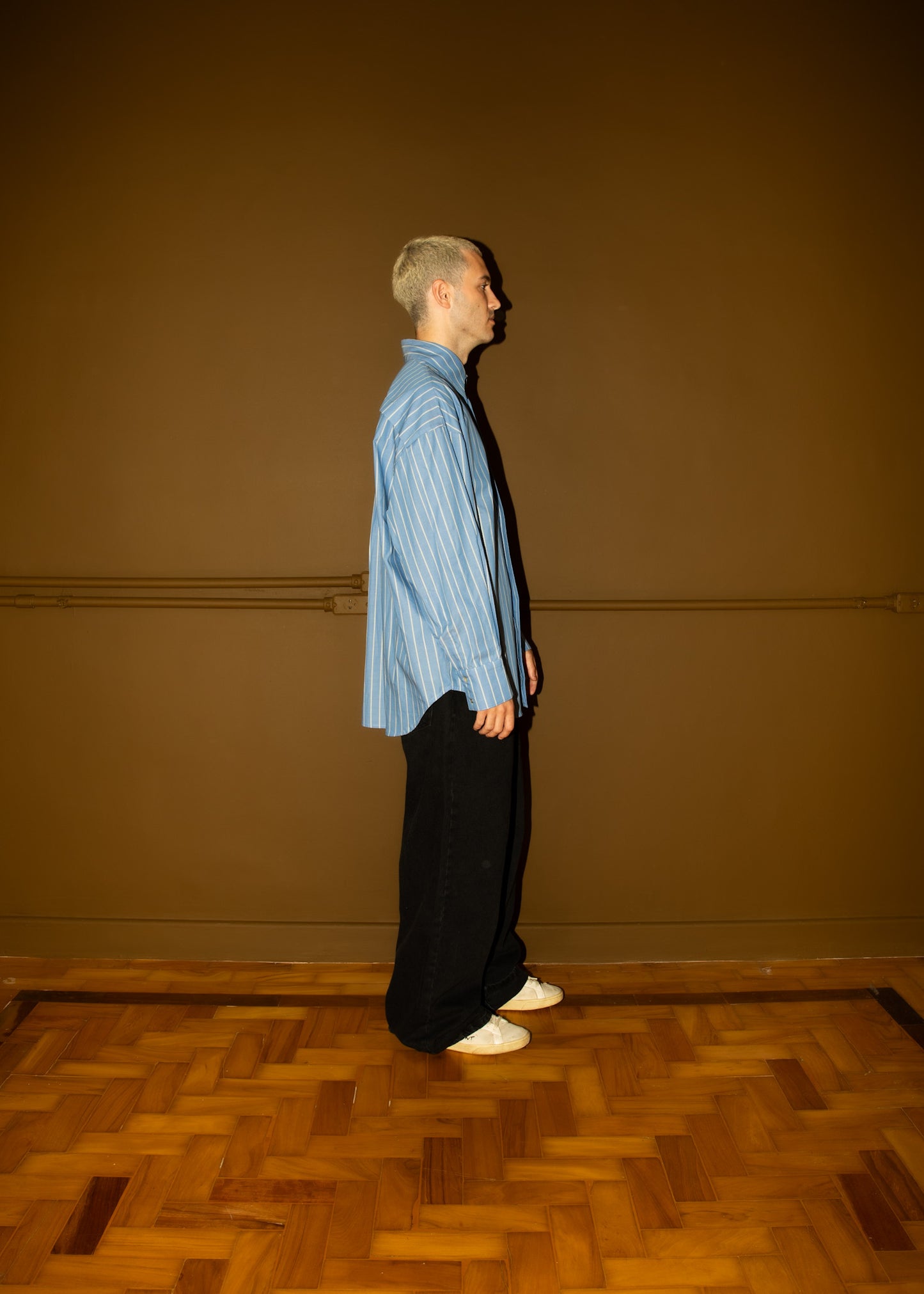 Camisa COLLAB Malczewski Azul