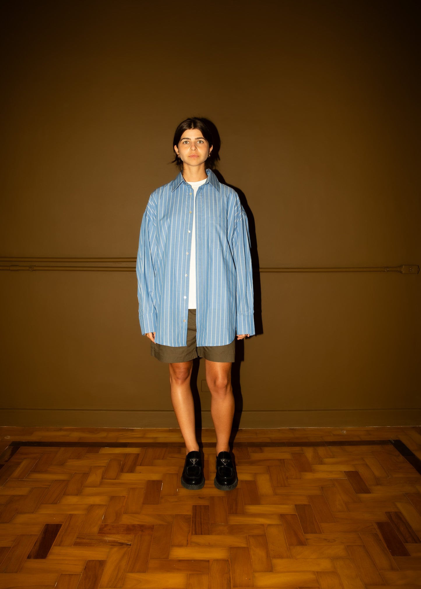 Camisa COLLAB Malczewski Azul