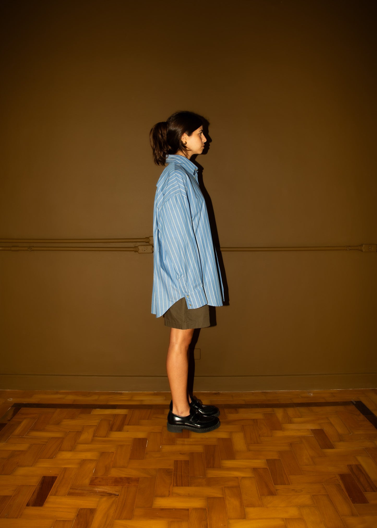 Camisa COLLAB Malczewski Azul
