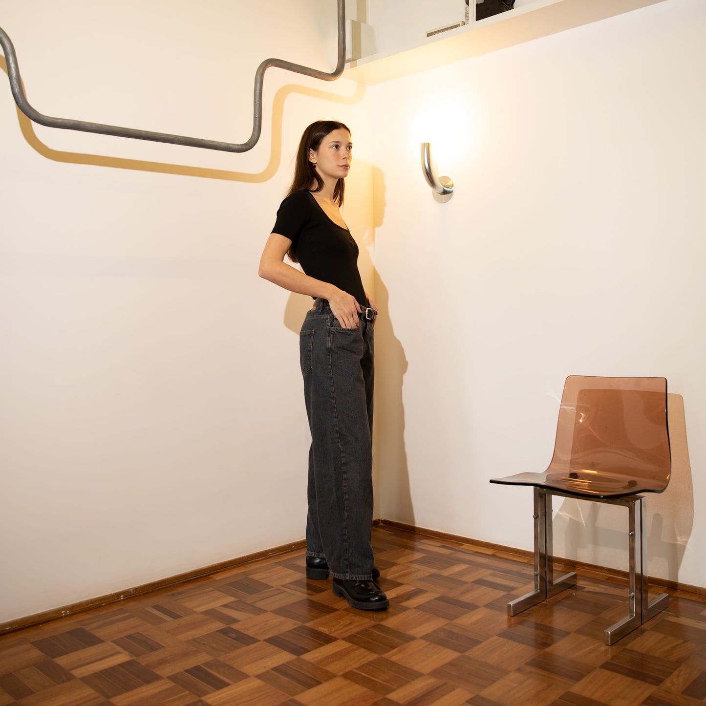 Blusa Quadrada Preta