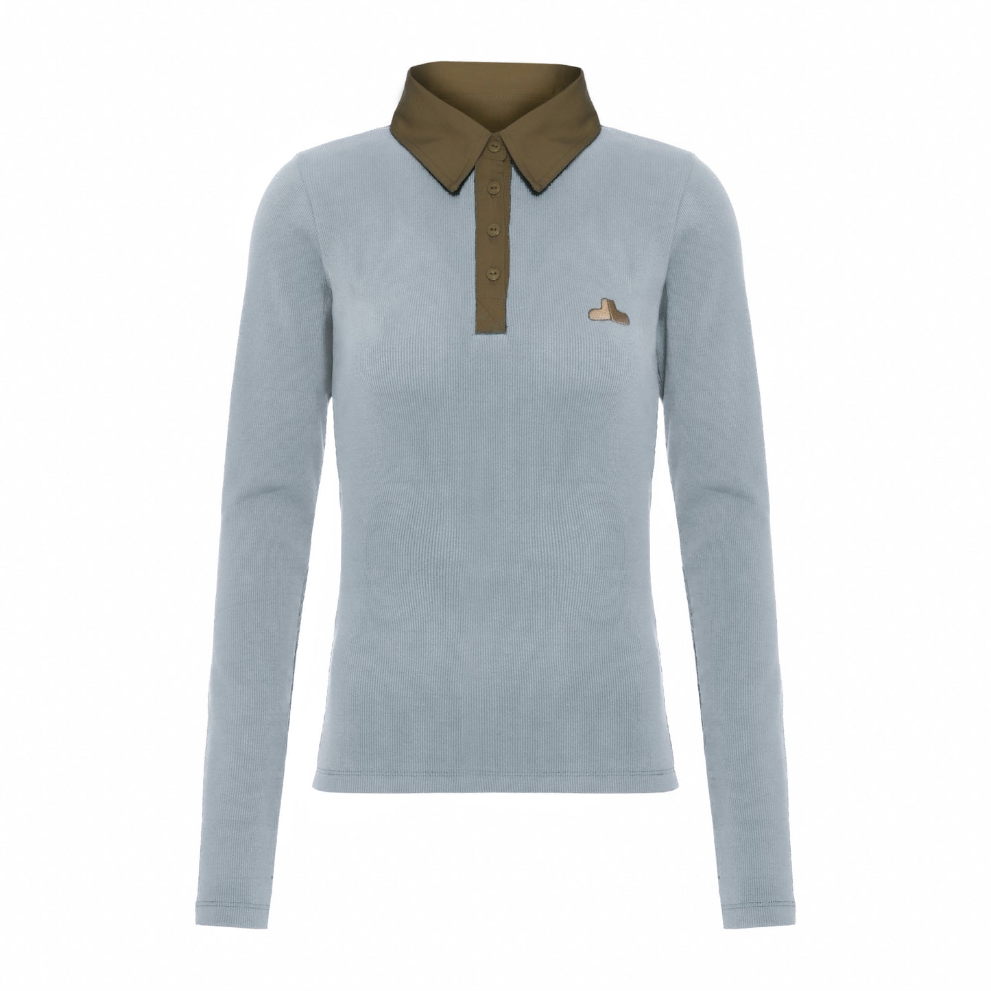 Polo Logo Azul