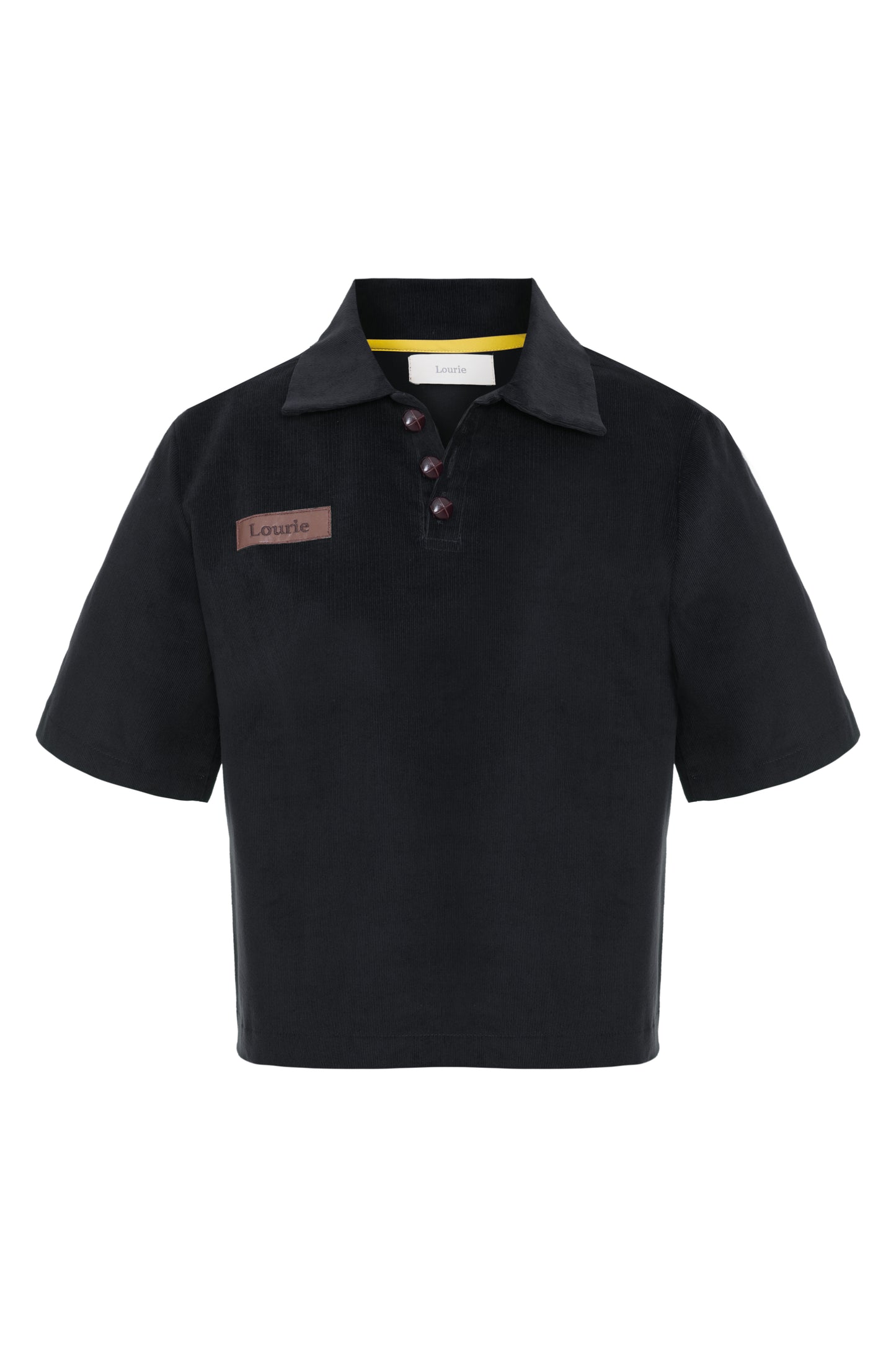 Polo Cotelê Preto