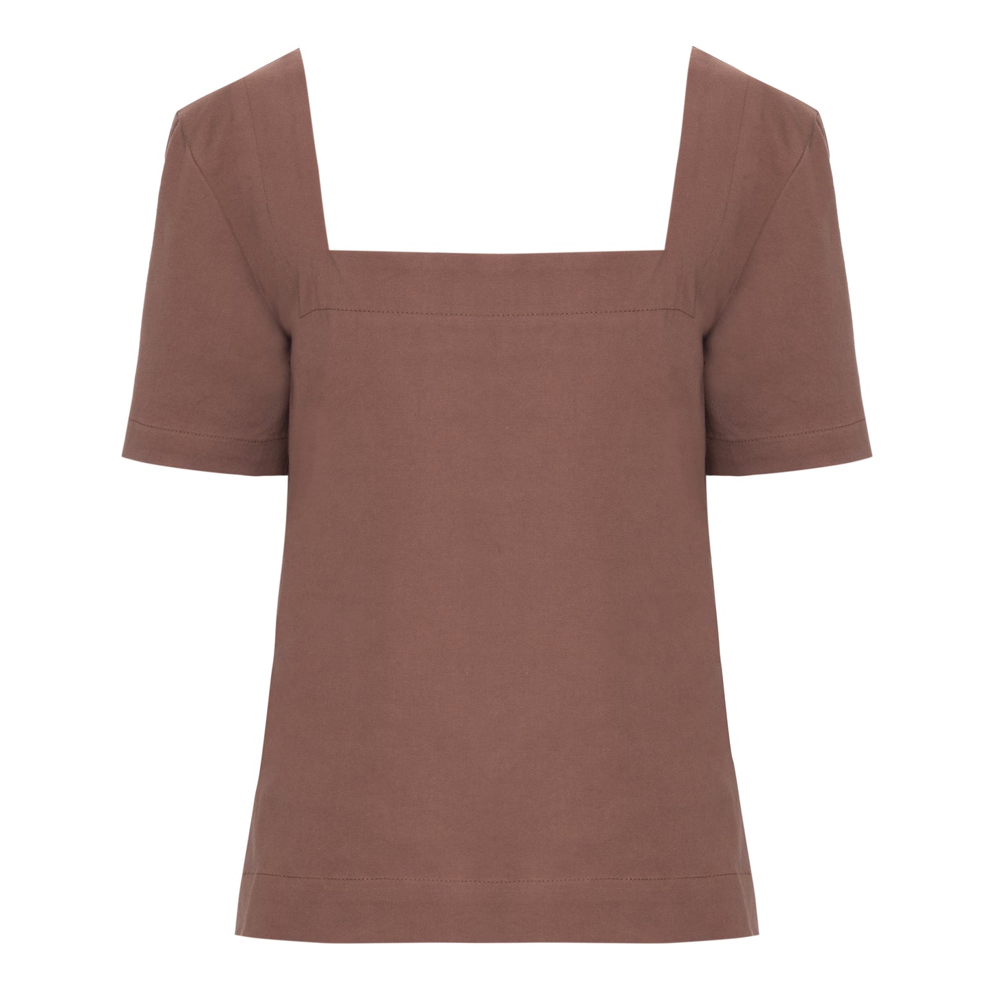 Scandi Top Marrom