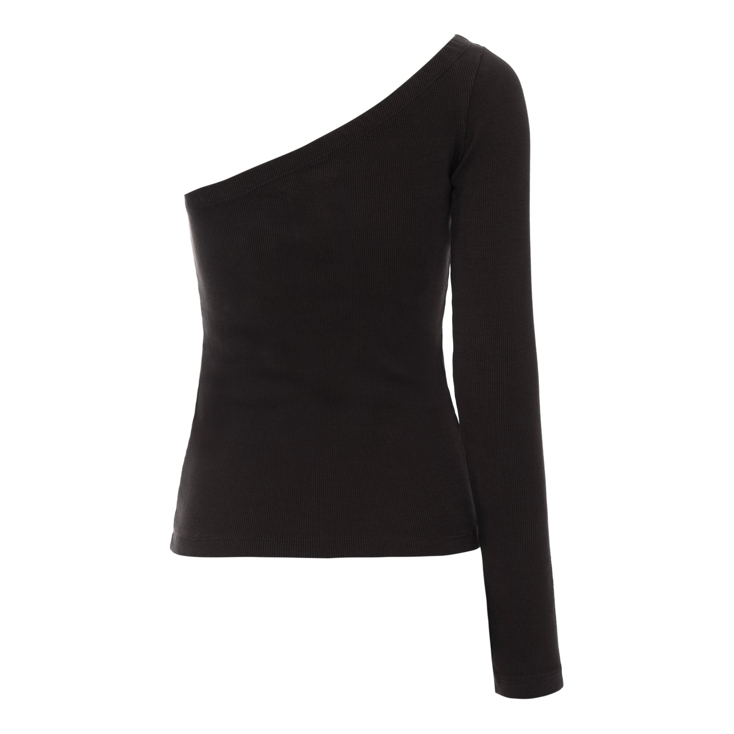 Blusa Um Ombro Só Preta