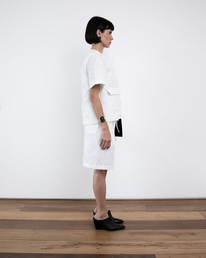 Camisa Matelassê Branca Limited Edition