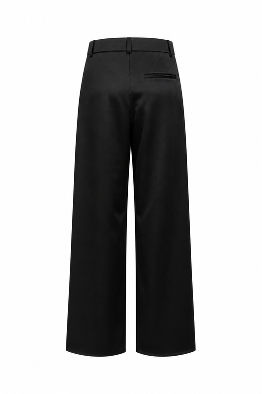 Calça Acetinada Preta