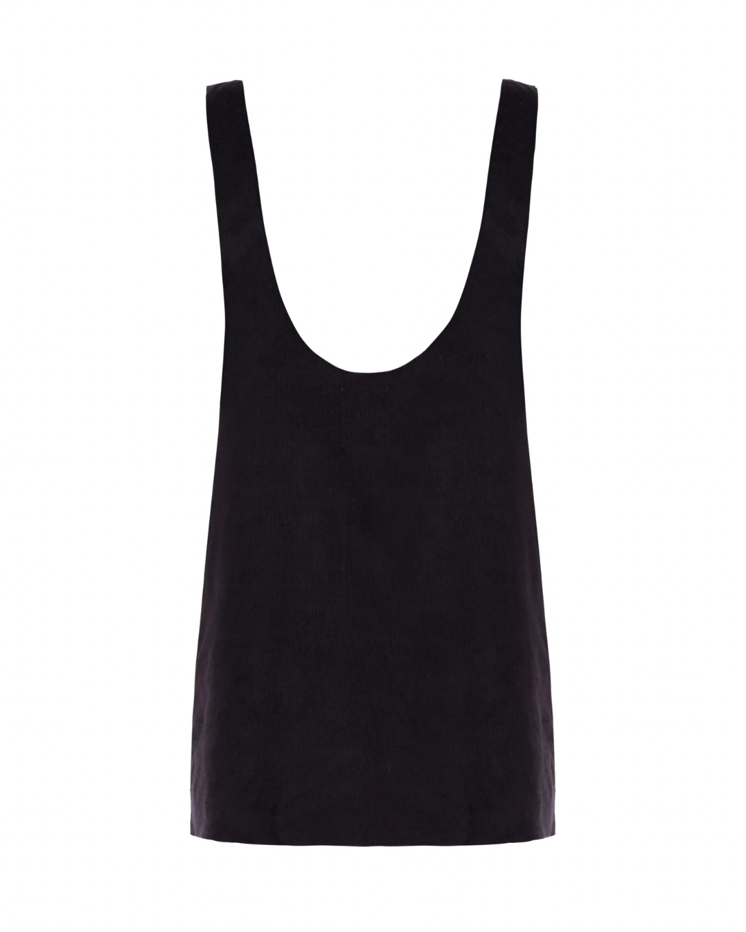 Vestido Suspensório Veludo Preto