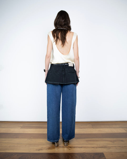Calça Saia Jeans