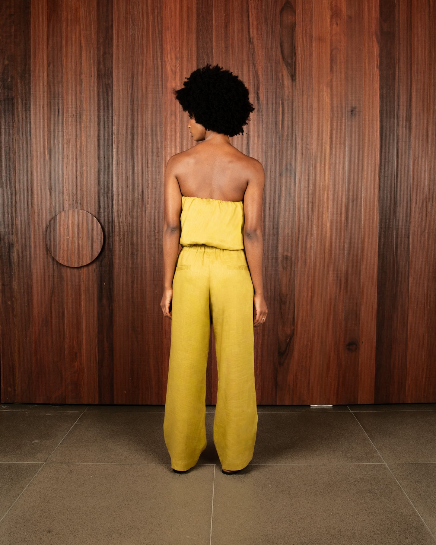 Calça Pijama Linho Verde