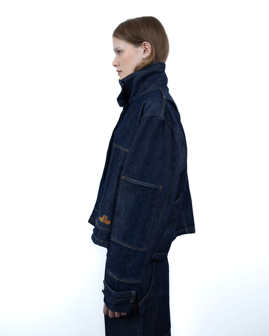 Jaqueta Boxy Jeans