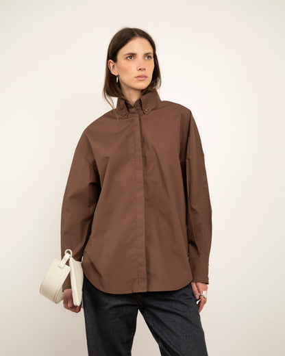 Camisa Papel Marrom