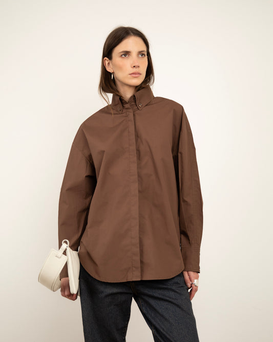 Camisa Papel Marrom