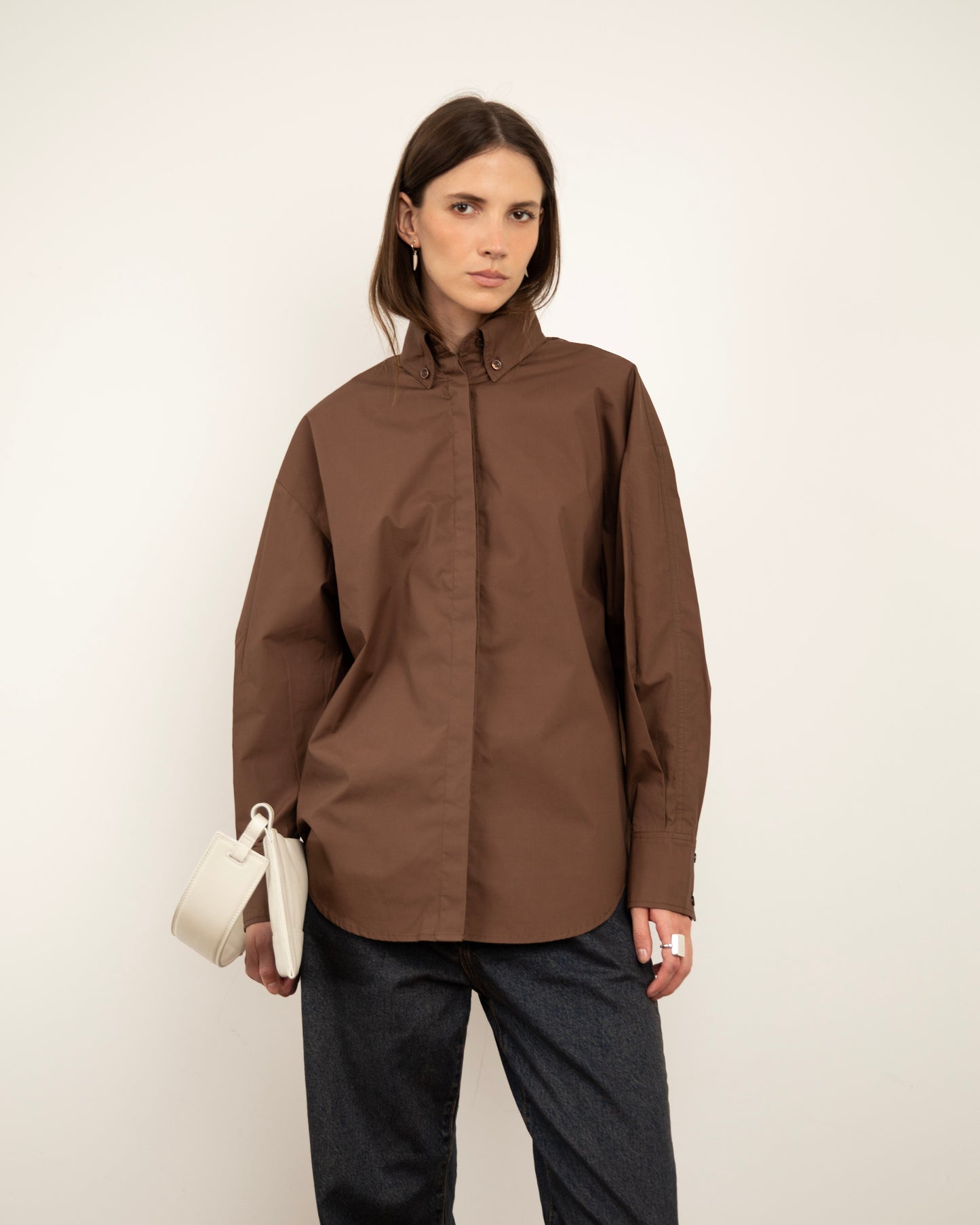 Camisa Papel Marrom