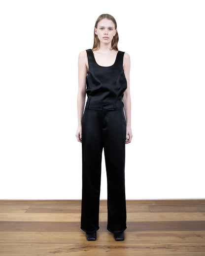 Calça Acetinada Preta