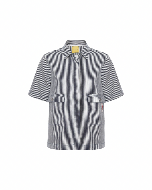 Camisa Jeans Copenhagen Listrada