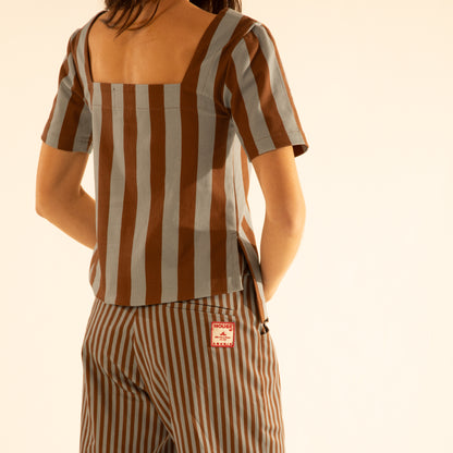 Scandi Top Listrado