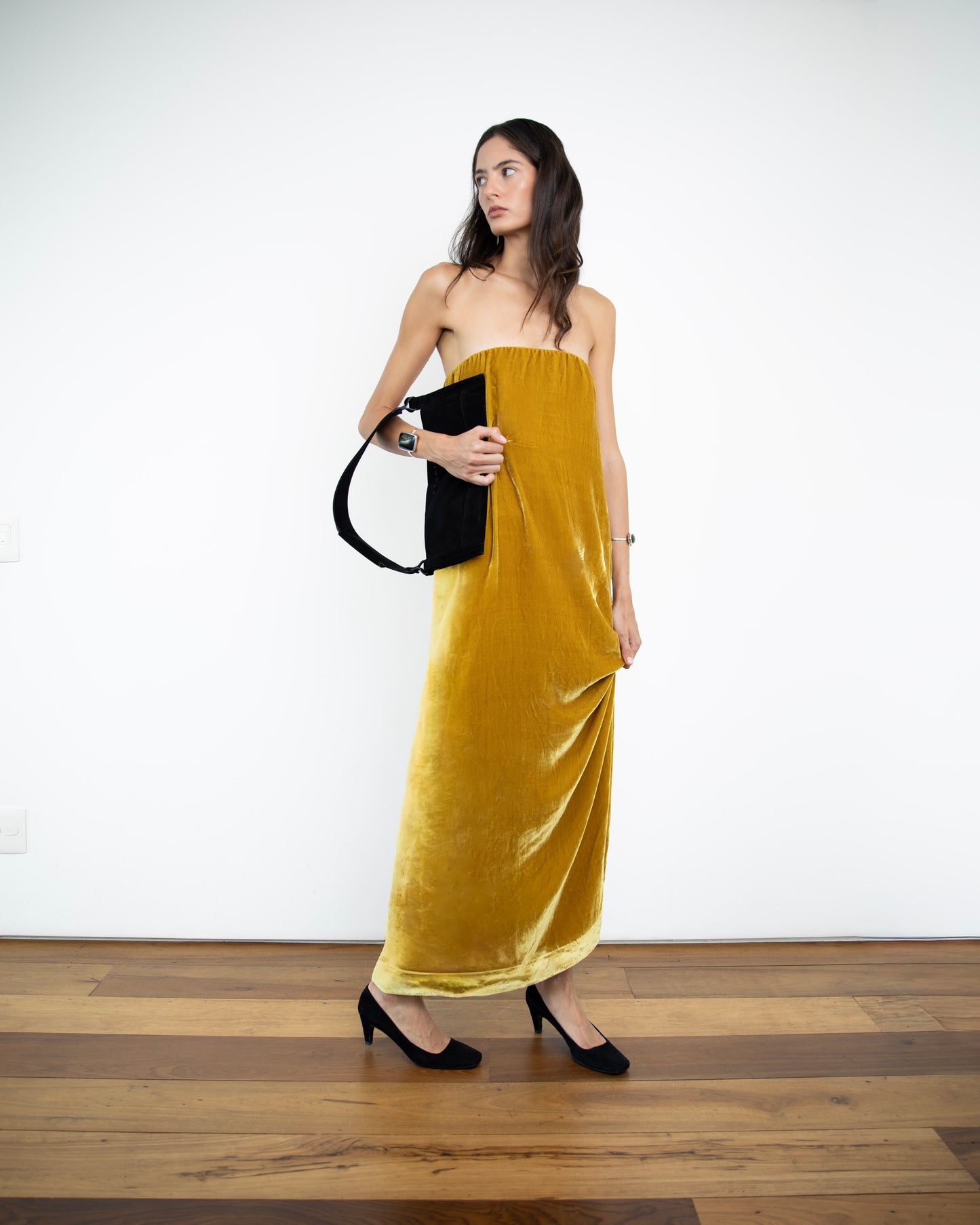Vestido Veludo de Seda