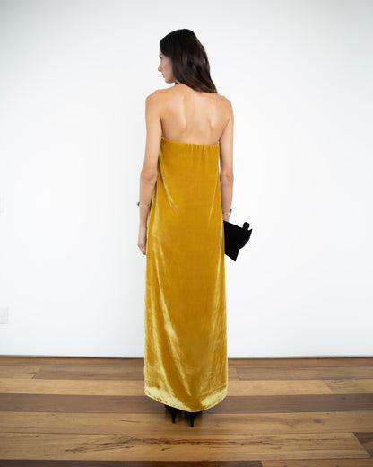 Vestido Veludo de Seda