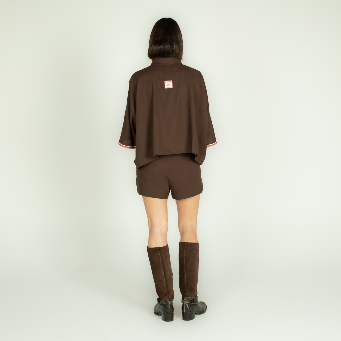 Camisa Teza Marrom
