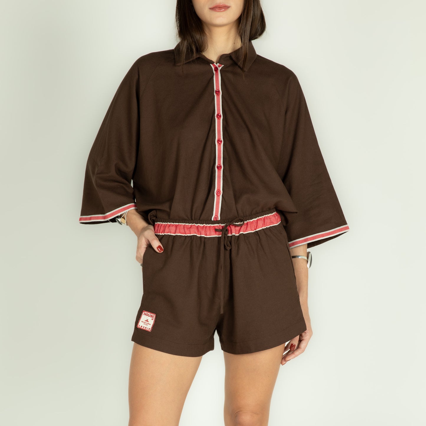Camisa Teza Marrom