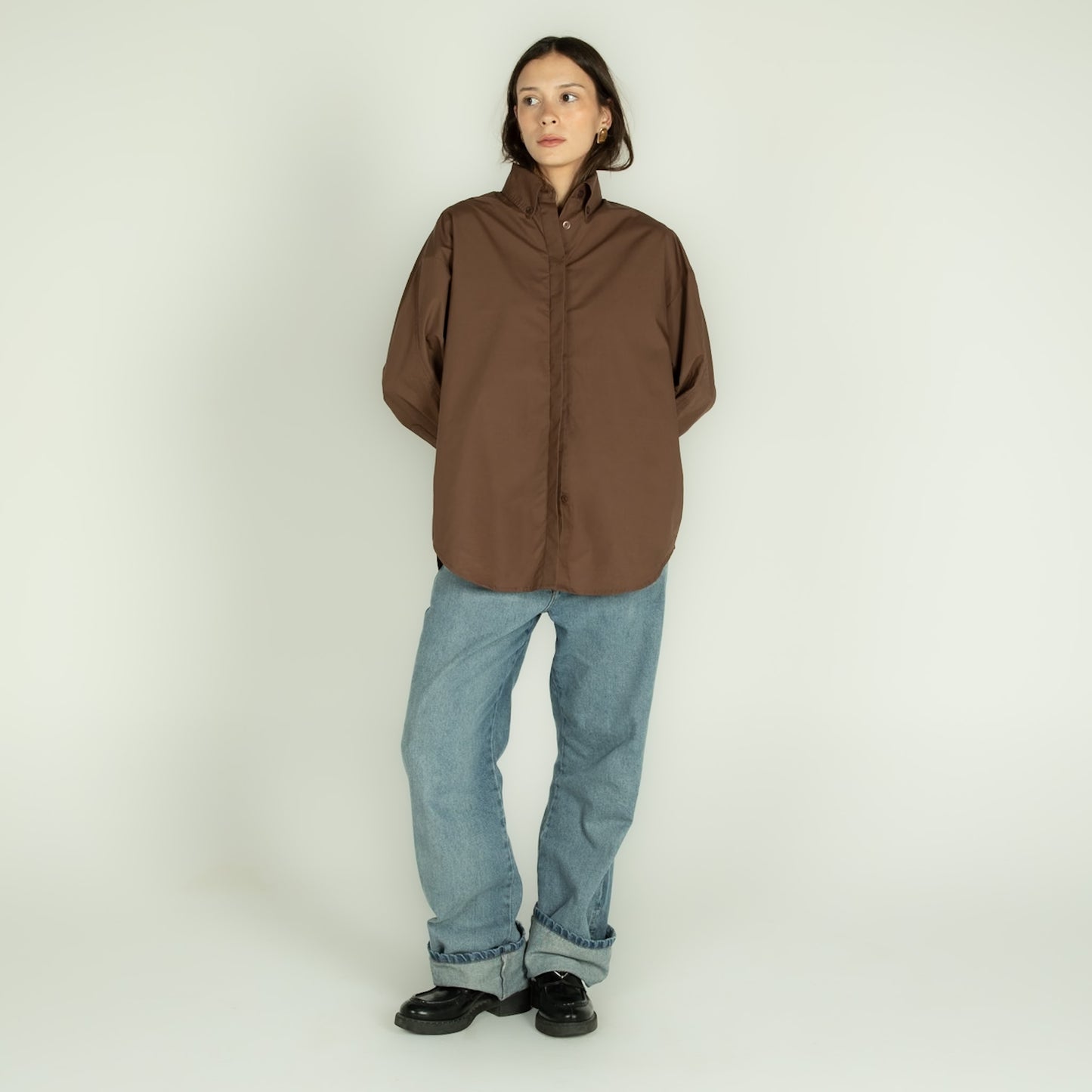 Camisa Papel Marrom
