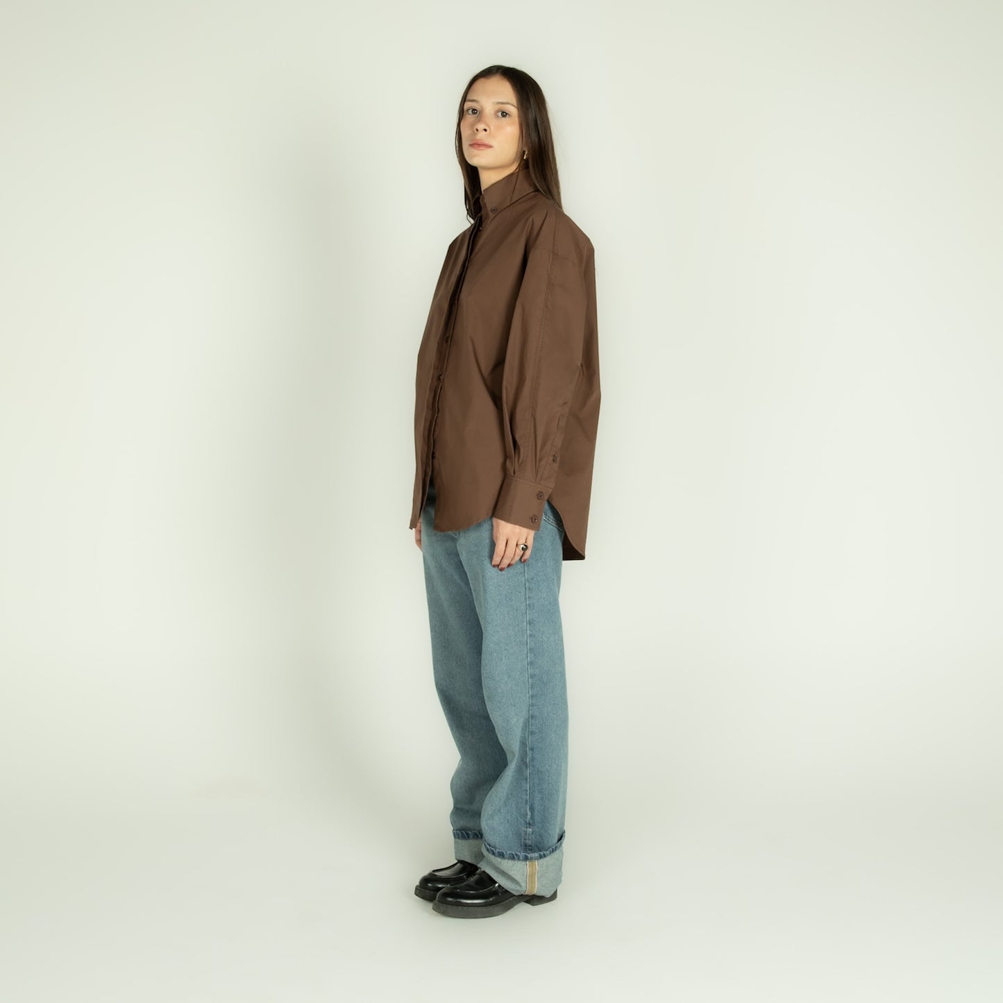 Camisa Papel Marrom
