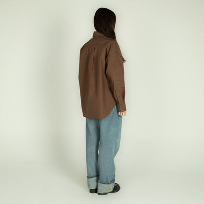 Camisa Papel Marrom
