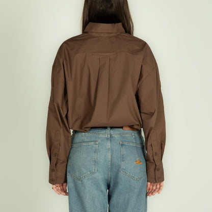 Camisa Papel Marrom