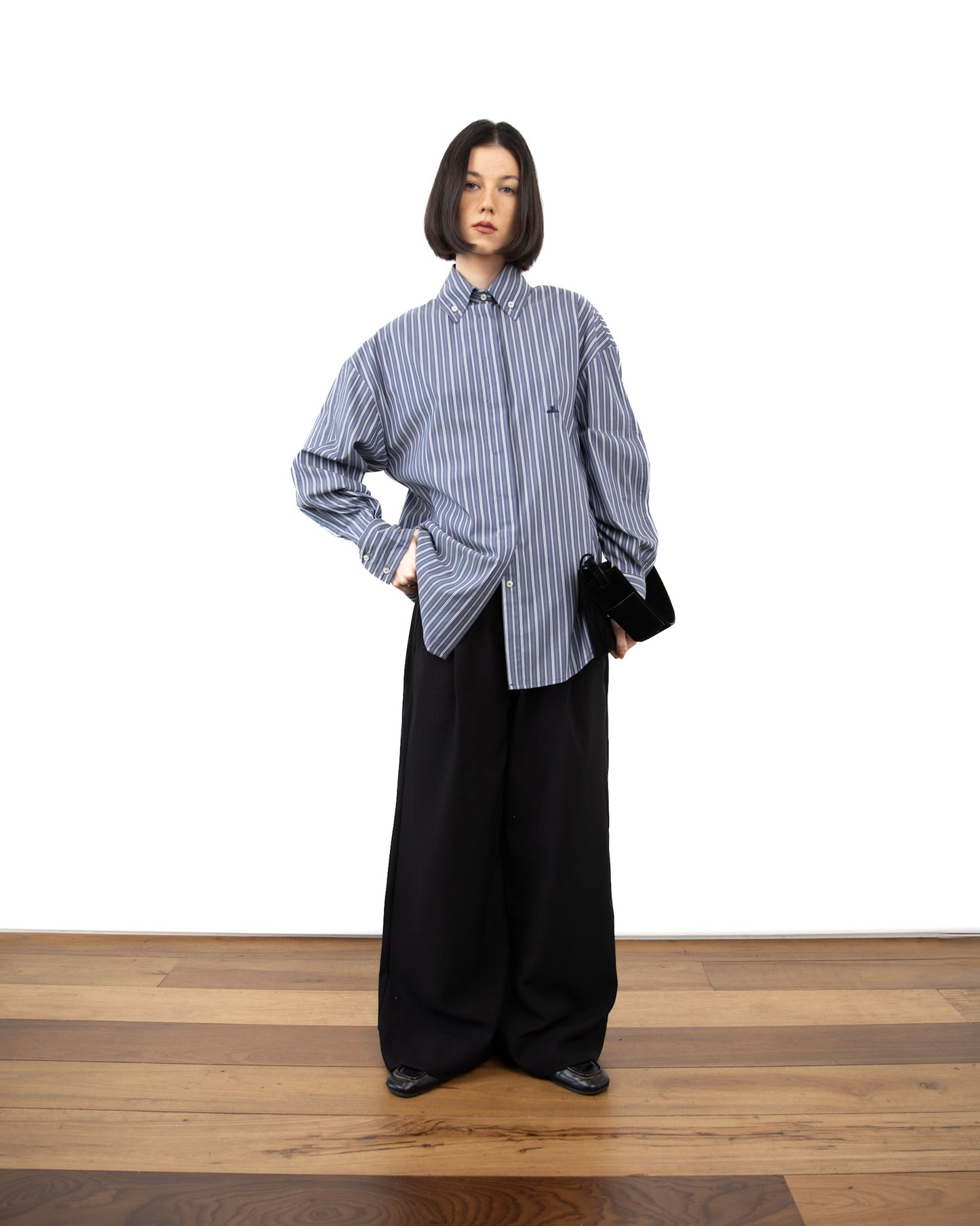 Camisa Tricoline Listrada